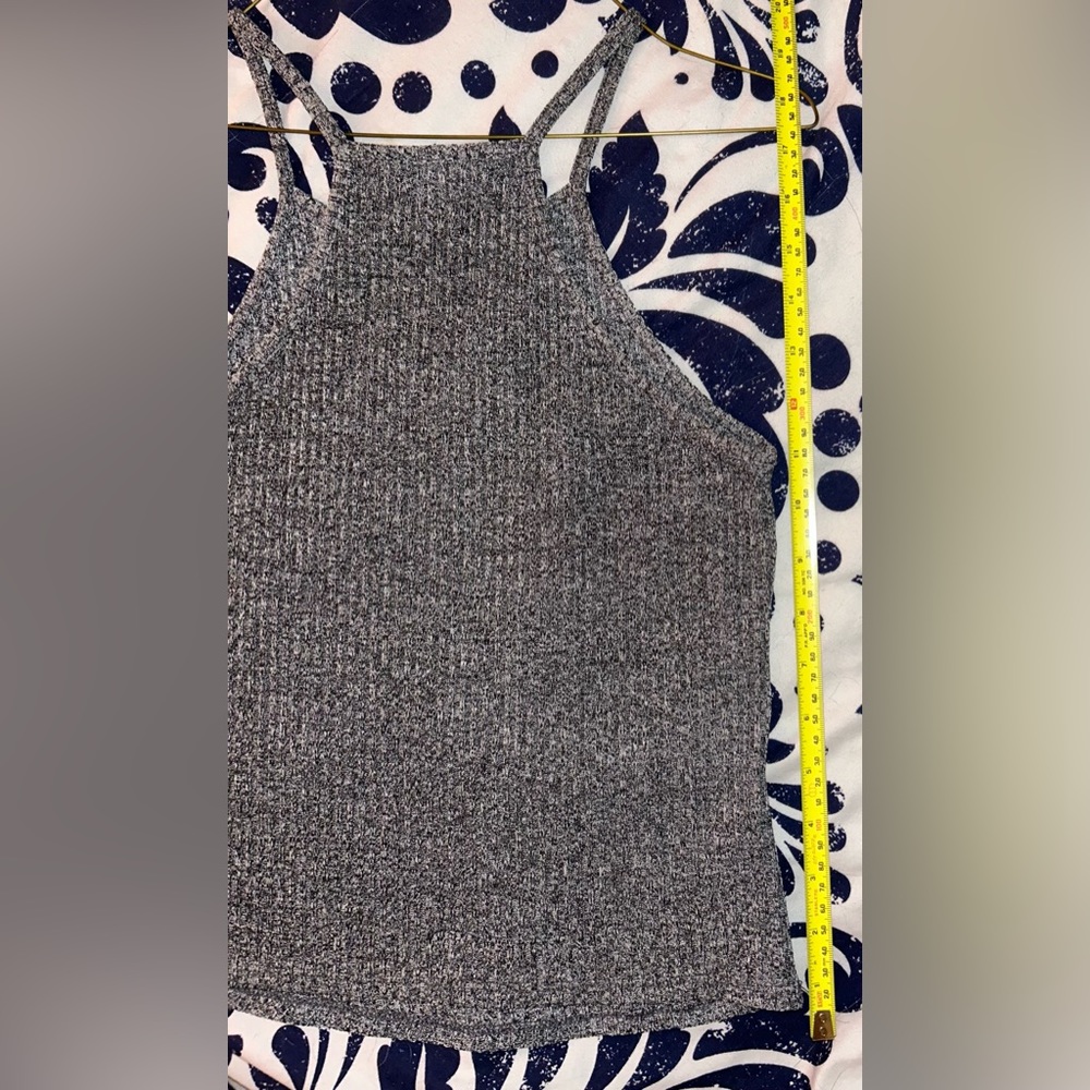 Poetry Grey Ribbed Top - Picture 4 of 8